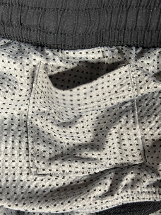 Under Armour HeatGear Lined Training Shorts - Men's XL - Dark Gray/Black - Picture 7 of 8